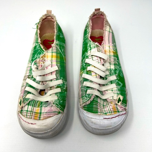 Rocketdog Green Color Sneakers In Preowned Condition In Misses’s Size 4 - Picture 1 of 9